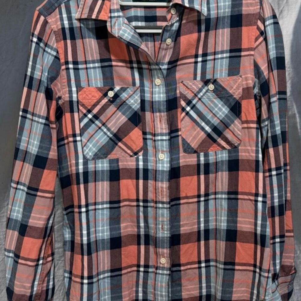 Lauren Ralph-Lauren Woman's Plaid Flannel, XS